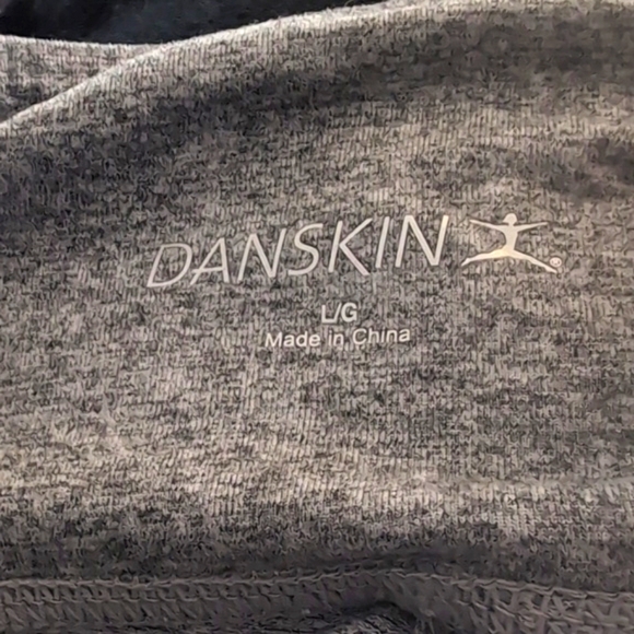Danskin Gray Activewear Leggings Size Large - Picture 4 of 11
